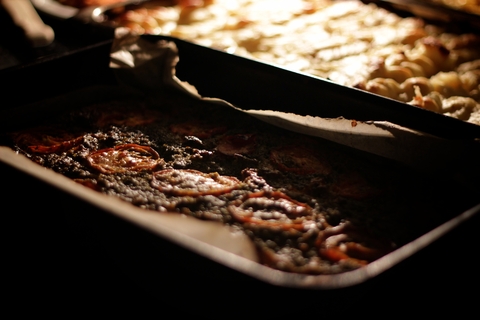 Gorgeous hot food ready to be served